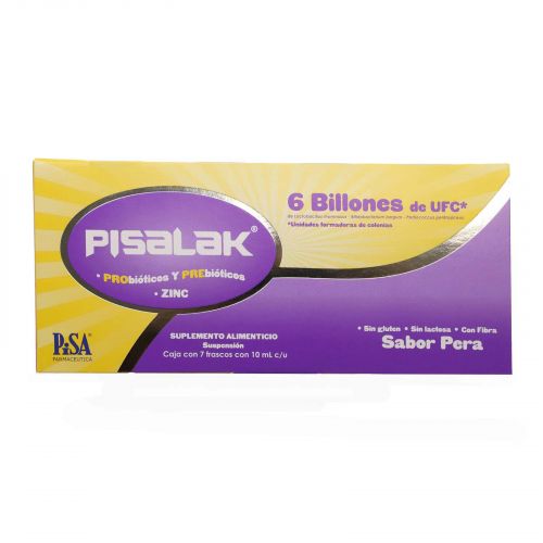 Pisalak Probióticos 6 Billones UFC c/7 frasocs