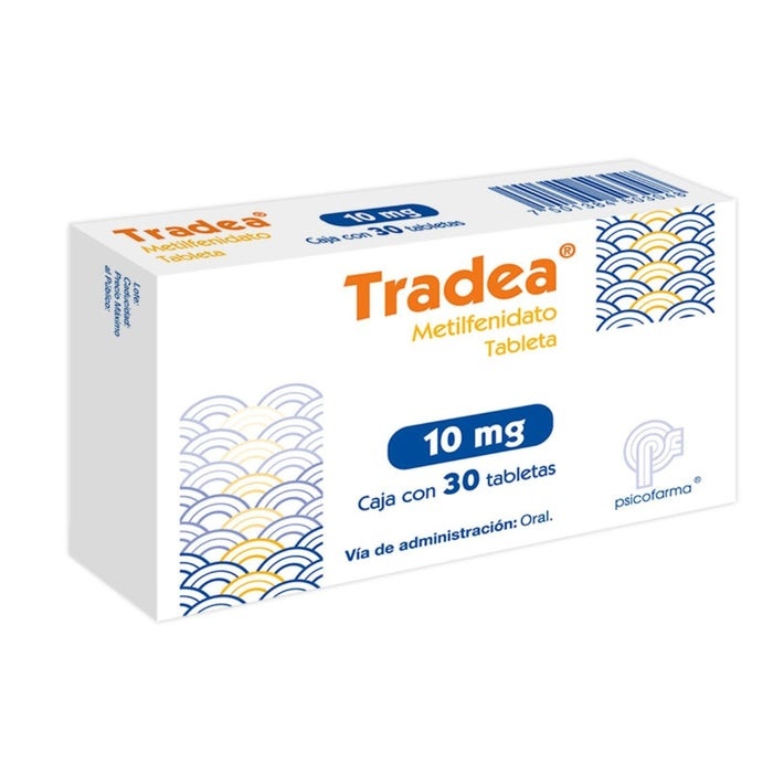 Tradea 10 mg tabletas caja c/30