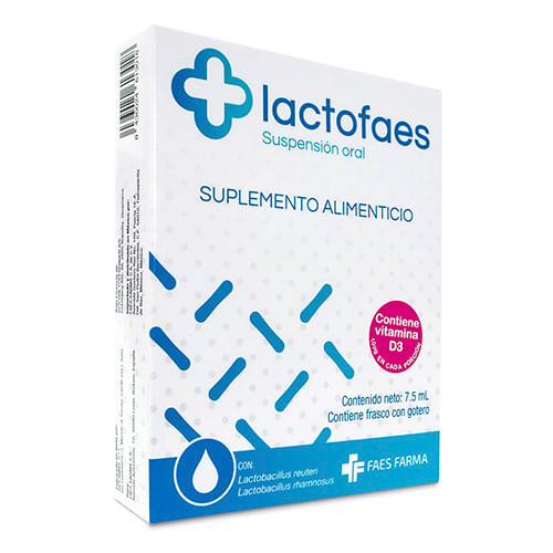 Lactofaes suspensión oral frasco gotero c/7.5mL