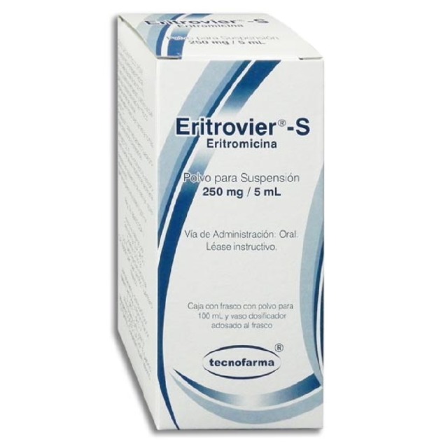 Eritrovier - S 250mg/5ml suspensión 100ml
