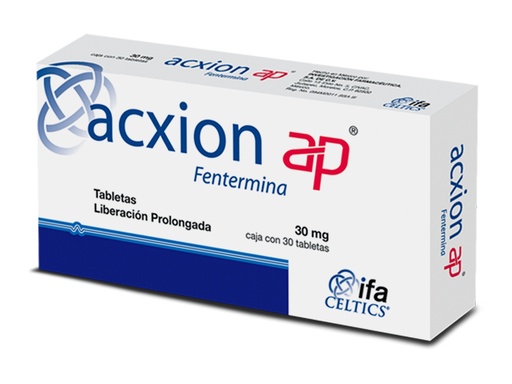 Acxion ap 30 mg tabletas caja c/30