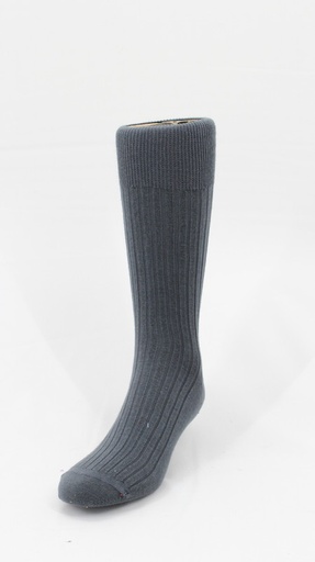 Calcetín acanalado caballero Baja Compresión 8 - 15 mmHg / Colores Negro, Azul, Café, Gris