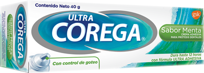 Ultra corega sabor menta tubo 40 g