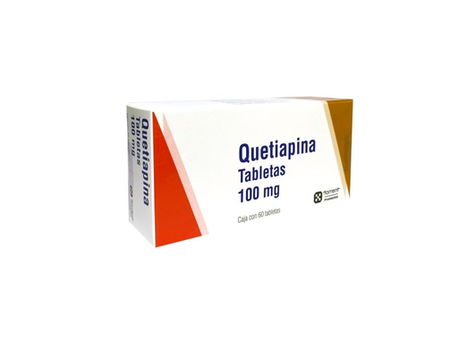 Quetiapina 100 mg caja c/60 tabletas (Torrent)