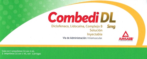 Combedi DL solucion inyectable caja c/ 3 jeringas