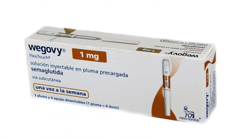Wegovy 1mg solución inyectable 1.34mg/mL pluma de 3mL